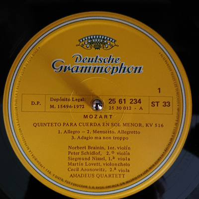 Etiqueta del disc