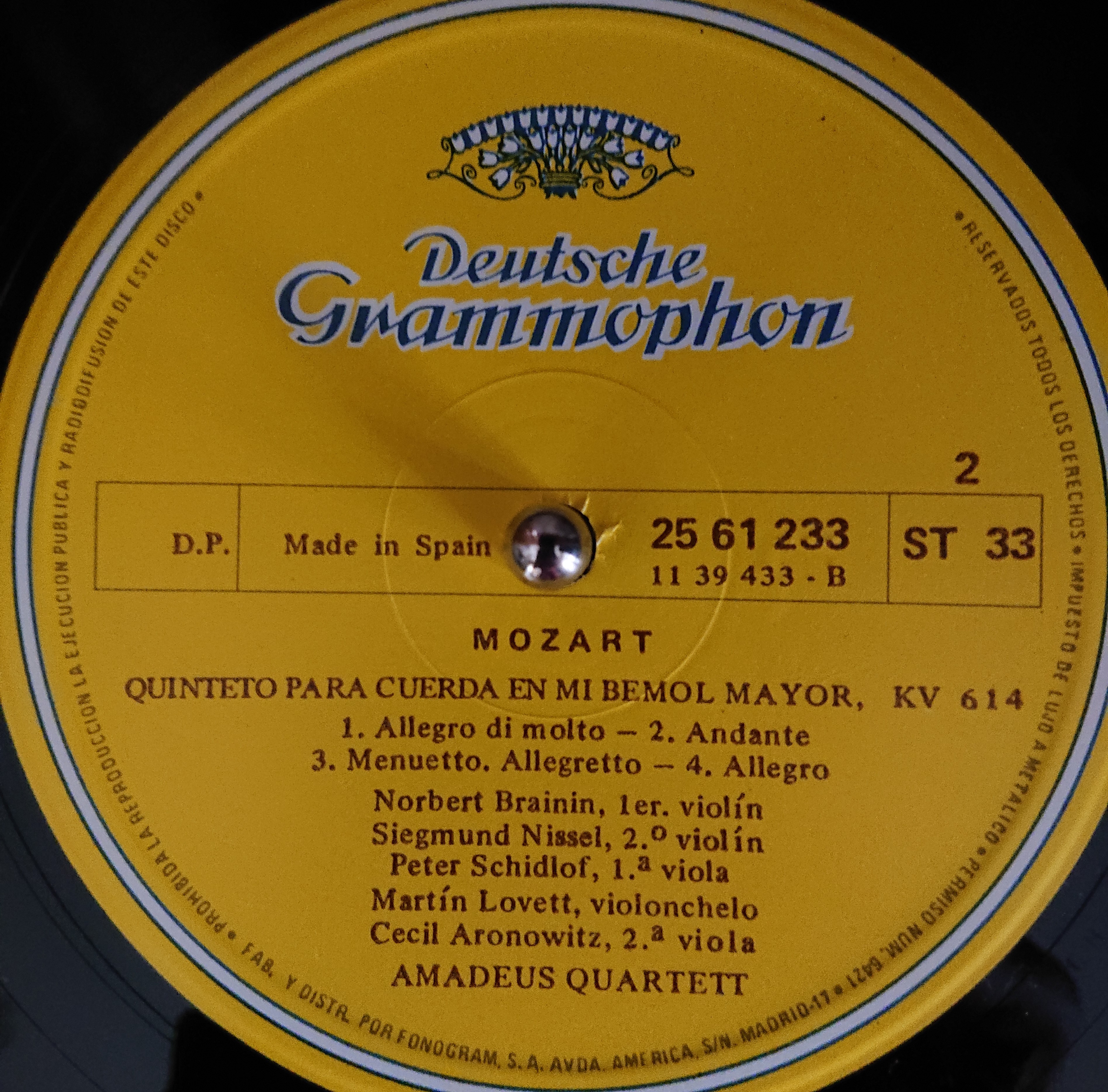 Etiqueta del disc
