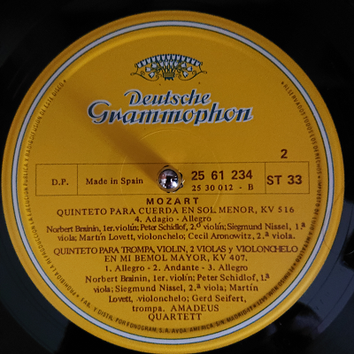 Etiqueta del disc